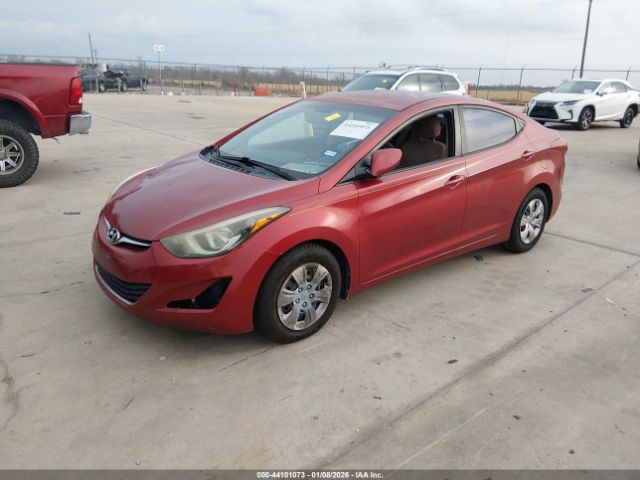 2016 HYUNDAI ELANTRA 5NPDH4AE1GH761368 Photo 1