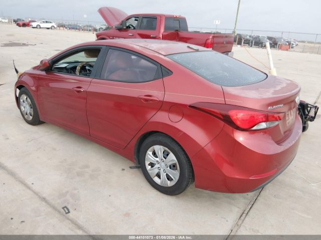 2016 HYUNDAI ELANTRA 5NPDH4AE1GH761368 Photo 2