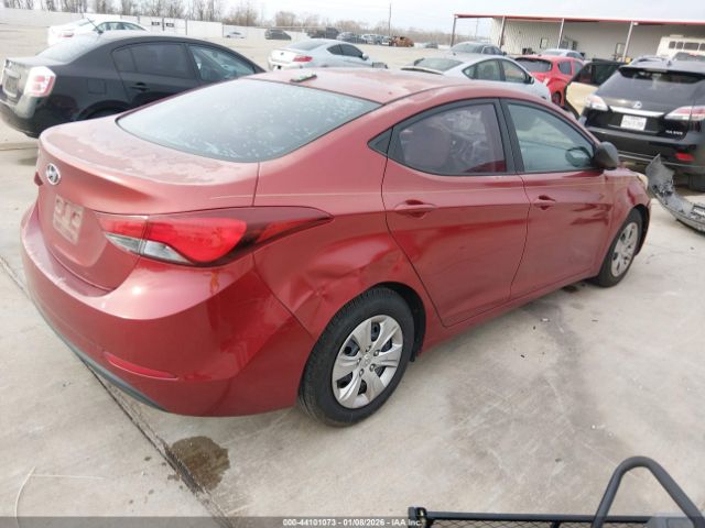 2016 HYUNDAI ELANTRA 5NPDH4AE1GH761368 Photo 3