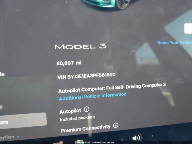 Tesla Model 3 Rear-wheel Drive 2023 5YJ3E1EA8PF561600 Image 15