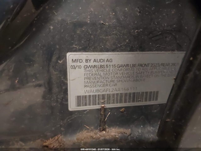 2010 AUDI S4 WAUBGAFL2AA156111 Photo 8