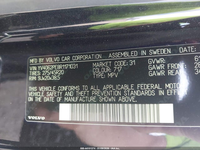 2024 VOLVO XC90 YV4062PE8R1171031 Photo 8