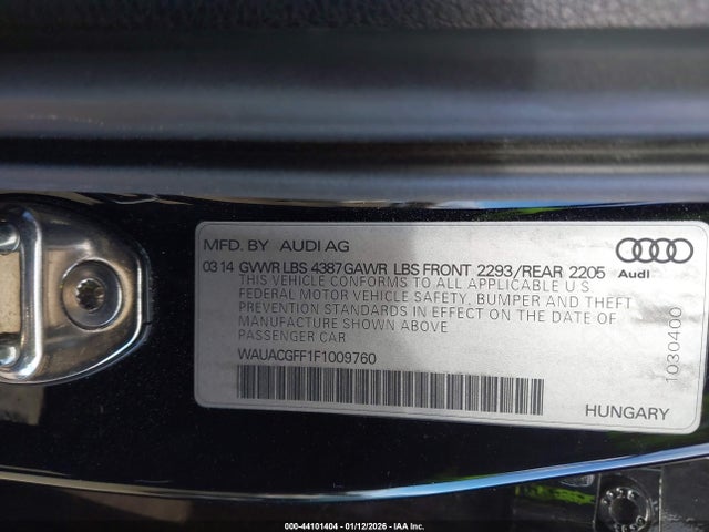 2015 AUDI A3 WAUACGFF1F1009760 Photo 8