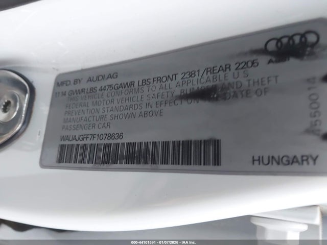 Audi A3 2.0 Tdi Premium 2015 WAUAJGFF7F1078636 Image 9