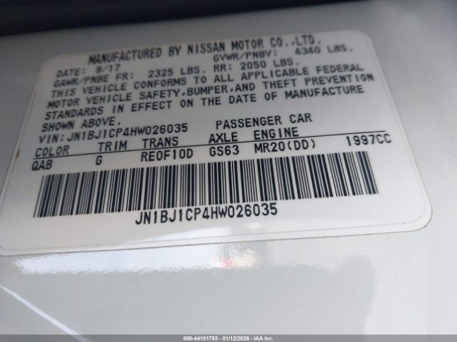 2017 NISSAN ROGUE SPORT JN1BJ1CP4HW026035 Photo 8