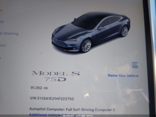 2017 TESLA MODEL S 5YJSA1E21HF223750 Photo 6