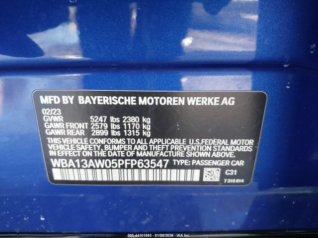 2023 BMW M440I GRAN COUPE WBA13AW05PFP63547 Photo 8