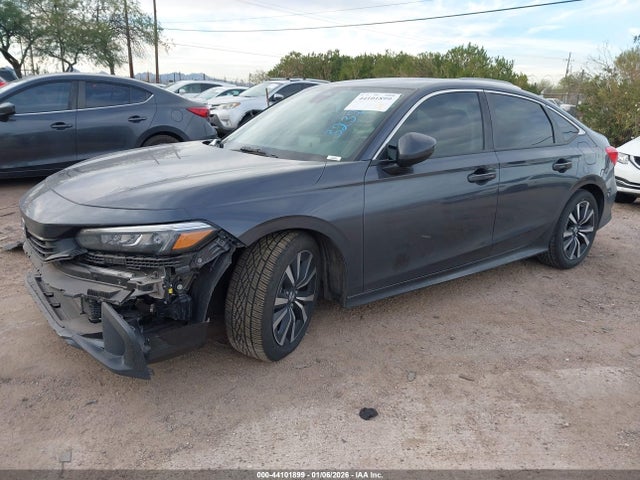 Honda CIVIC EX 2022 2HGFE1F76NH323737 Image 2