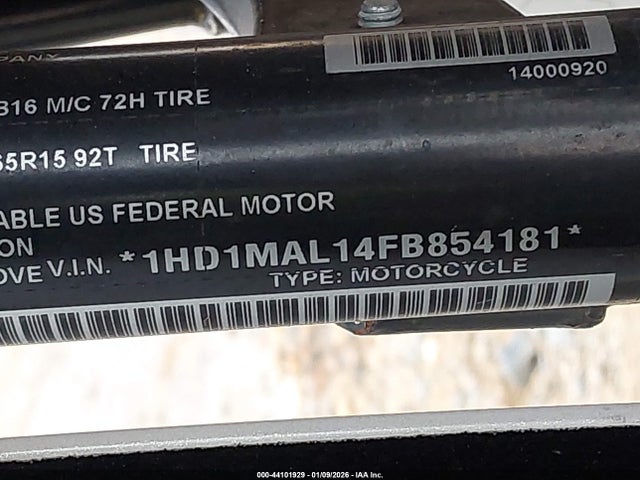 2015 HARLEY-DAVIDSON FLHTCUTG 1HD1MAL14FB854181 Photo 9