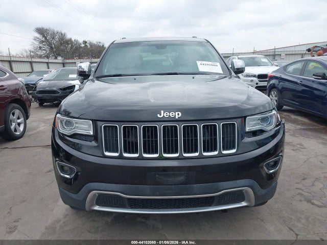 2015 Jeep Grand Cherokee Limited მანქანა იყიდება აუქციონზე, vin: 1C4RJEBG5FC217871, აუქციონის ნომერი: 44102080