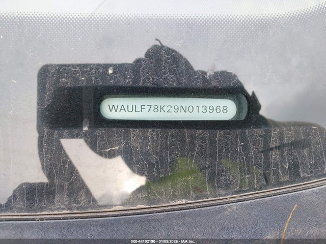 2009 AUDI A4 WAULF78K29N013968 Photo 8