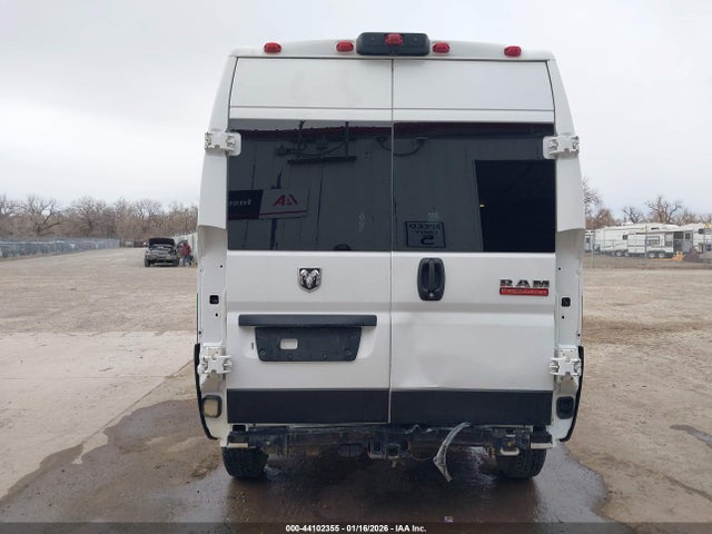 44102355 :رقم المزاد ، 3C6TRVBG9KE501240 vin ، 2019 Ram Promaster 1500 High Roof 136 Wb مزاد بيع