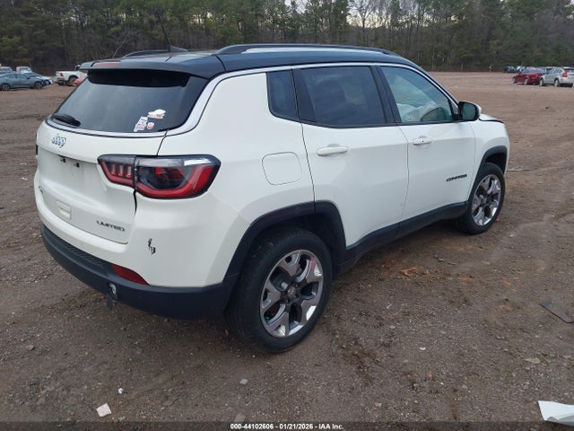 Продажа на аукционе авто 2021 Jeep Compass Limited 4x4, vin: 3C4NJDCB1MT536441, номер лота: 44102606