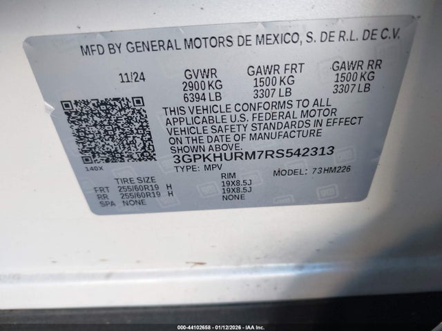 Honda Prologue Ex 2024 3GPKHURM7RS542313 Image 9