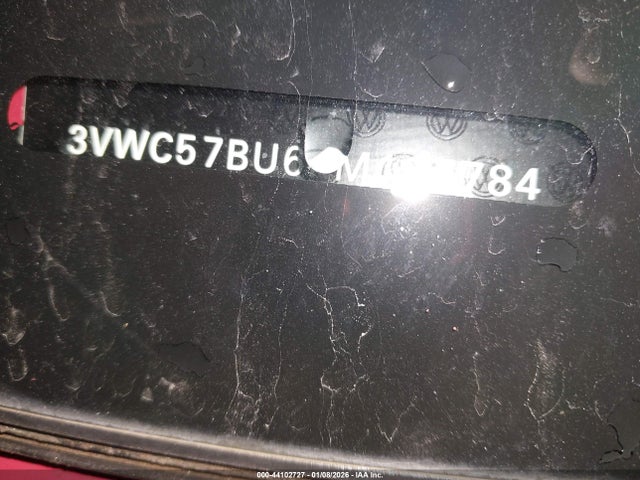 Продаж на аукціоні авто 2019 Volkswagen Jetta 1.4t R-line/1.4t S/1.4t Se, vin: 3VWC57BU6KM107784, номер лоту: 44102727