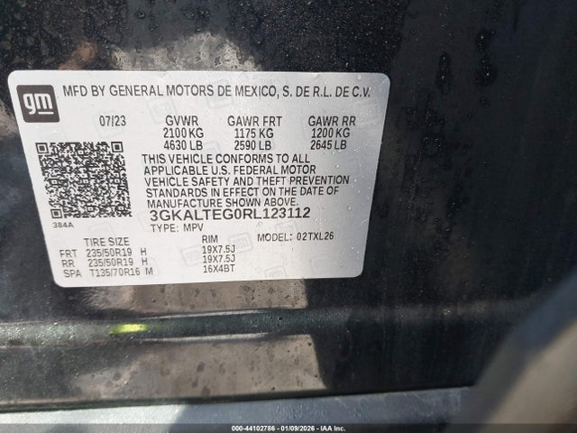 GMC Terrain Awd Sle 2024 3GKALTEG0RL123112 Image 9