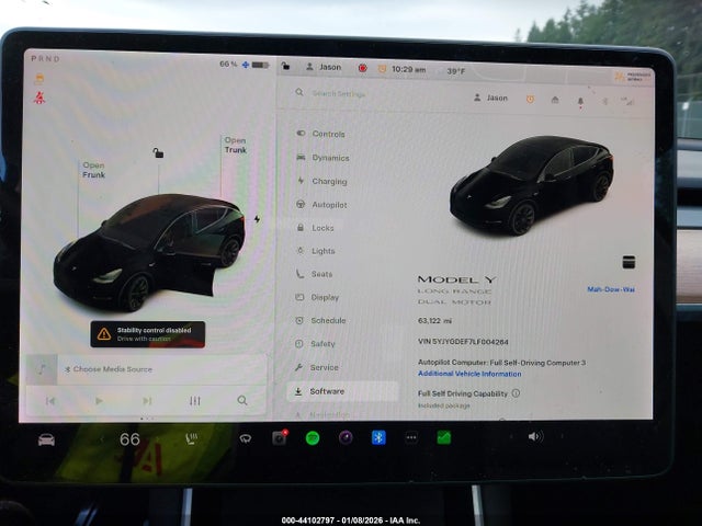 2020 TESLA MODEL Y 5YJYGDEF7LF004264 Photo 6