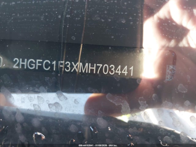 2HGFC1F3XMH703441 Honda CIVIC EX