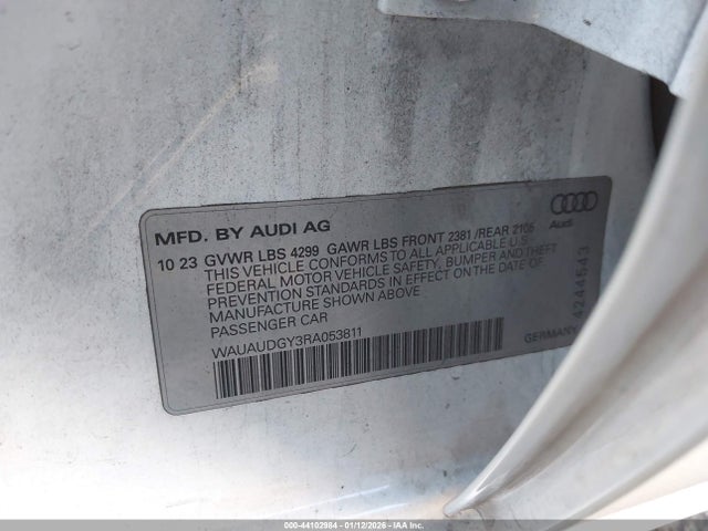 2024 AUDI A3 WAUAUDGY3RA053811 Photo 8