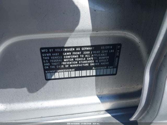 WVWBP7AN0EE532849 Volkswagen Cc 2.0t R-line