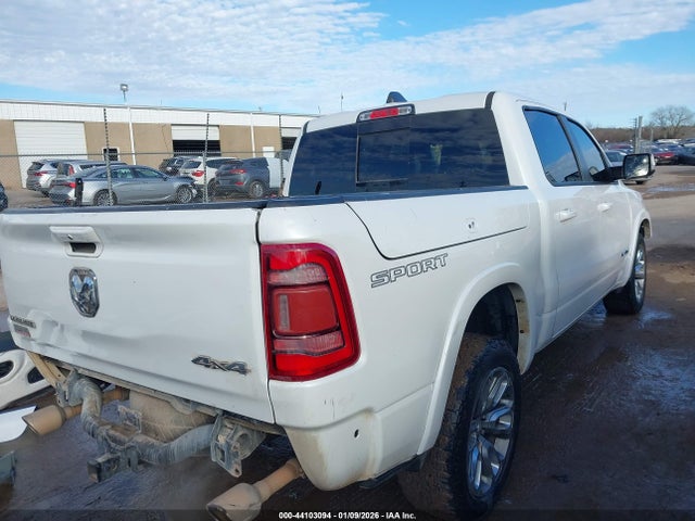 2021 Ram 1500 Laramie  4x4 5'7 Box მანქანა იყიდება აუქციონზე, vin: 1C6SRFJT9MN778775, აუქციონის ნომერი: 44103094