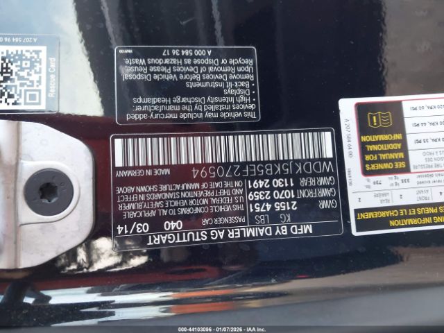 2014 MERCEDES-BENZ E 350 WDDKJ5KB5EF270594 Photo 8