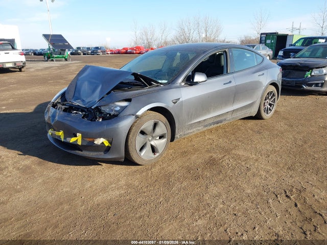 2022 TESLA MODEL 3 5YJ3E1EB6NF318180 Photo 1