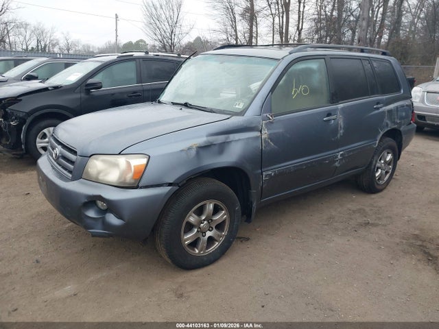 2006 Toyota Highlander V6 მანქანა იყიდება აუქციონზე, vin: JTEHP21A060187312, აუქციონის ნომერი: 44103163