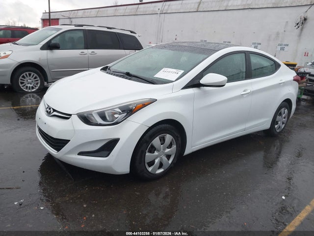 2016 HYUNDAI ELANTRA 5NPDH4AE6GH702896 Photo 1
