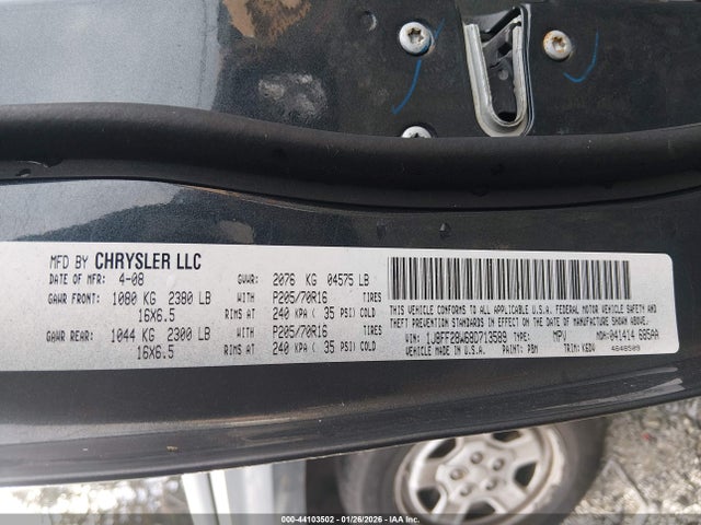 2008 JEEP PATRIOT 1J8FF28W68D713589 Photo 8