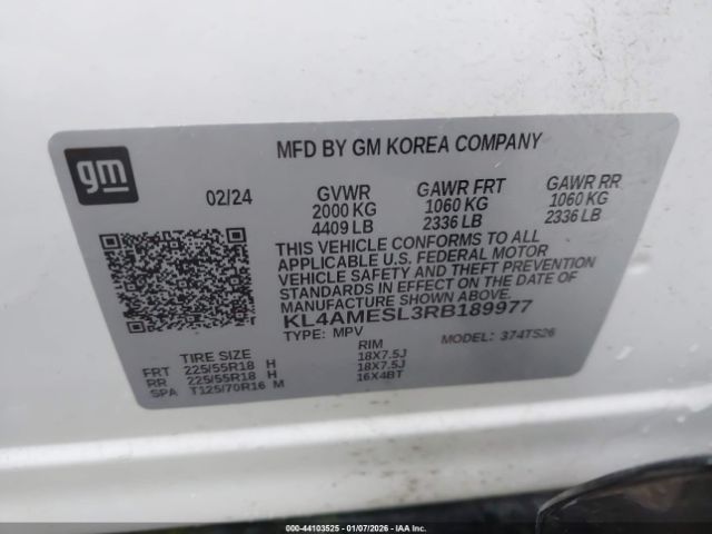 2024 BUICK ENCORE GX KL4AMESL3RB189977 Photo 8