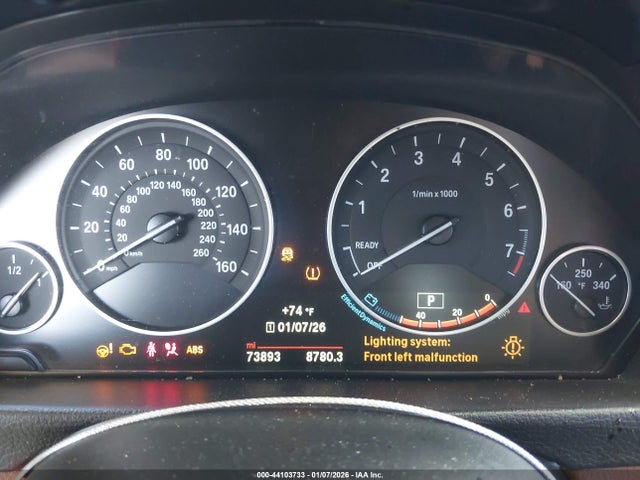 Продаж на аукціоні авто 2016 Bmw 328i, vin: WBA8E9C58GK644292, номер лоту: 44103733