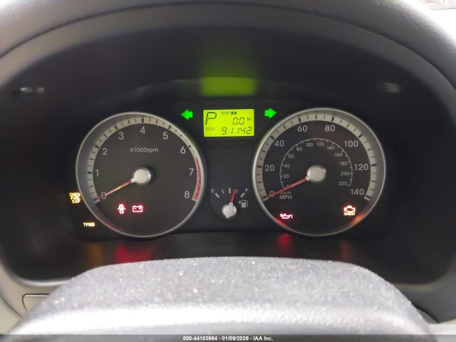 2009 HYUNDAI ACCENT KMHCN46C39U346942 Photo 6