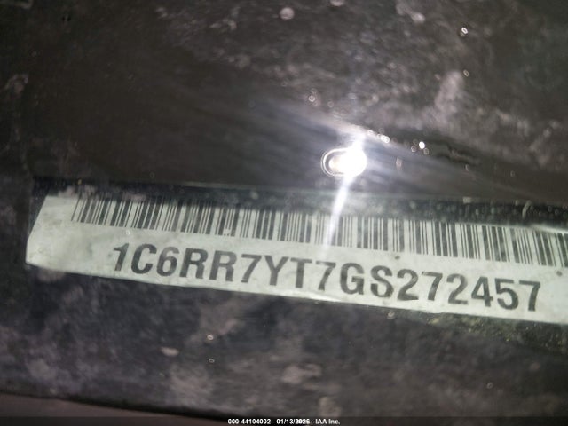 Aukcja sprzedaży 2016 Ram 1500 Rebel, vin: 1C6RR7YT7GS272457, numer aukcji: 44104002