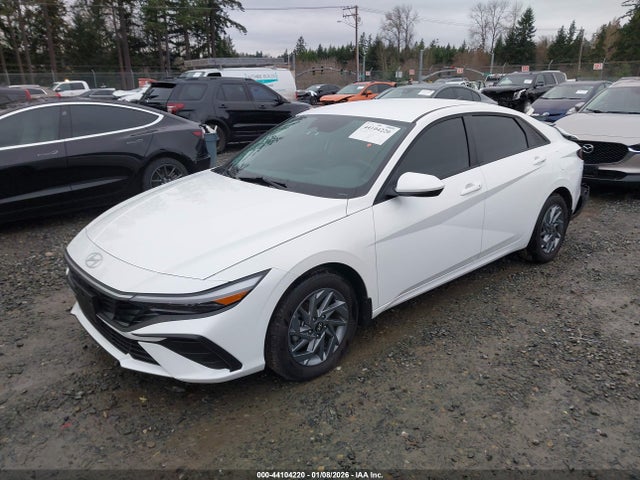 KMHLM4DJ7SU165787 Hyundai Elantra Hybrid Blue