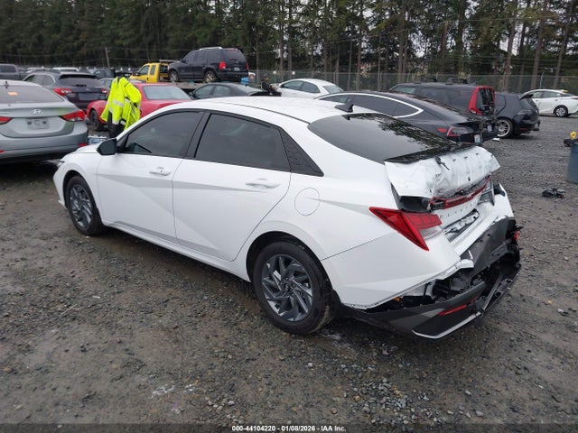 KMHLM4DJ7SU165787 Hyundai Elantra Hybrid Blue