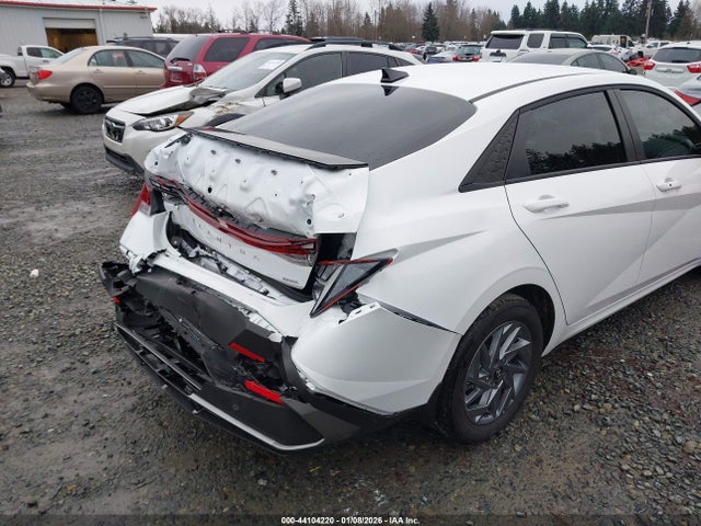 KMHLM4DJ7SU165787 Hyundai Elantra Hybrid Blue