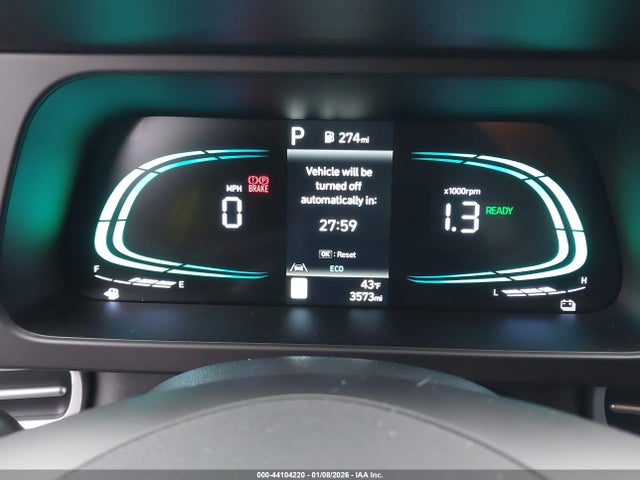 KMHLM4DJ7SU165787 Hyundai Elantra Hybrid Blue