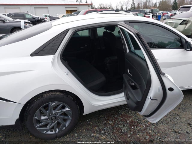 KMHLM4DJ7SU165787 Hyundai Elantra Hybrid Blue