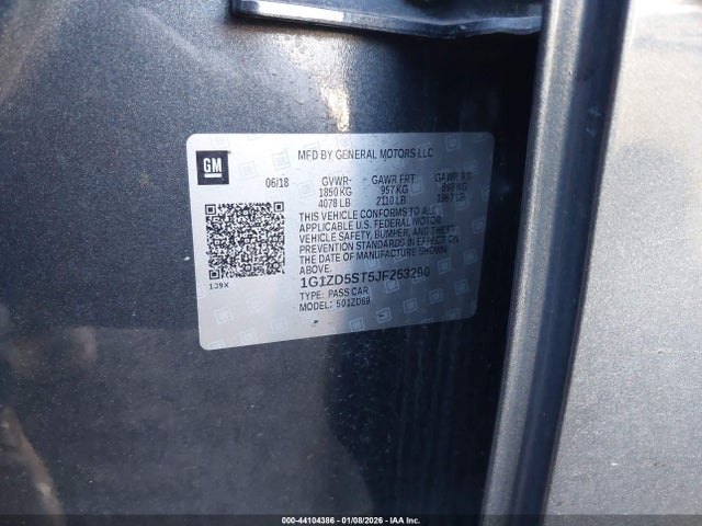 1G1ZD5ST5JF253290 Chevrolet MALIBU LT