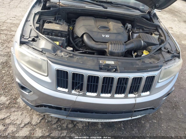2015 Jeep Grand Cherokee Limited მანქანა იყიდება აუქციონზე, vin: 1C4RJEBG3FC639878, აუქციონის ნომერი: 44104518