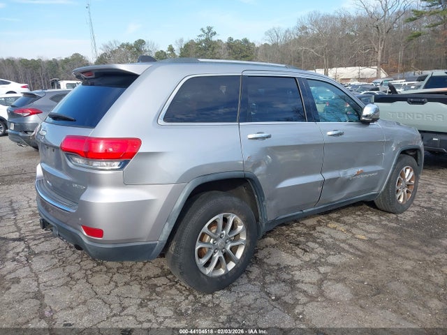 2015 Jeep Grand Cherokee Limited მანქანა იყიდება აუქციონზე, vin: 1C4RJEBG3FC639878, აუქციონის ნომერი: 44104518