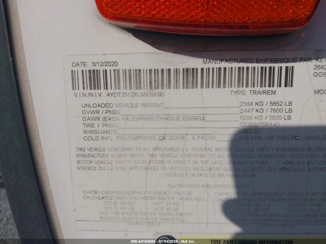 4YDT2512XLM939090 Dutchmen Other