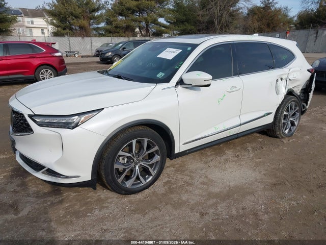 44104807 :رقم المزاد ، 5J8YE1H4XNL017011 vin ، 2022 Acura Mdx Technology Package مزاد بيع