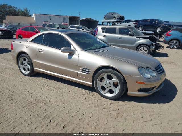 2003 MERCEDES-BENZ SL 500 WDBSK75F43F020020