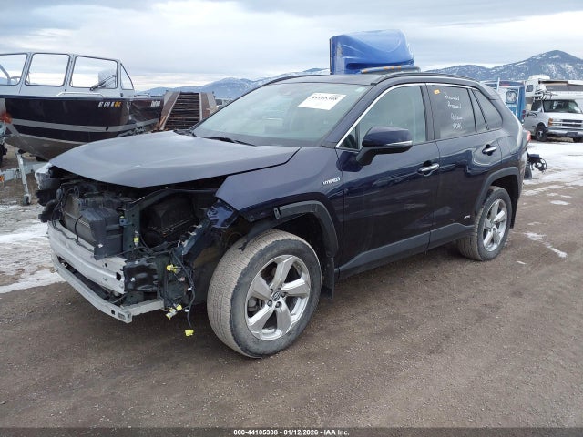 2019 Toyota Rav4 Hybrid Limited მანქანა იყიდება აუქციონზე, vin: 2T3DWRFV0KW013031, აუქციონის ნომერი: 44105308