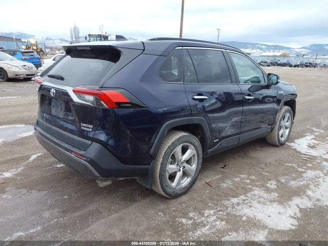 2019 Toyota Rav4 Hybrid Limited მანქანა იყიდება აუქციონზე, vin: 2T3DWRFV0KW013031, აუქციონის ნომერი: 44105308