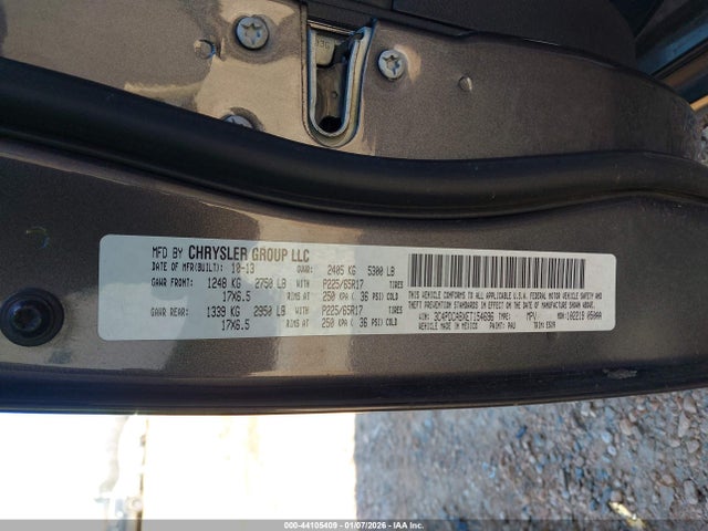 44105409 :رقم المزاد ، 3C4PDCABXET154696 vin ، 2014 Dodge Journey Se مزاد بيع