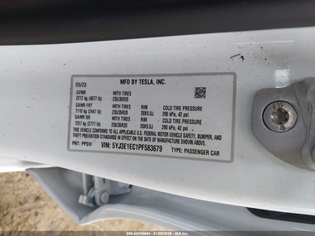 2023 TESLA MODEL 3 5YJ3E1EC1PF583679 Photo 8