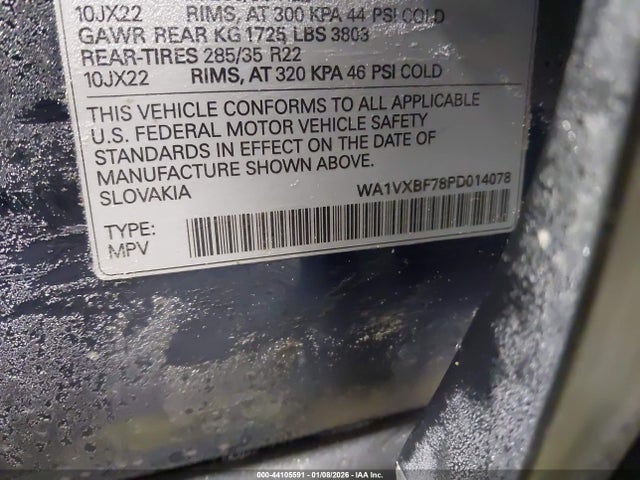 2023 AUDI Q7 WA1VXBF78PD014078 Photo 8